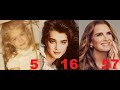 Brooke Shields From 0 To 57 Years Old