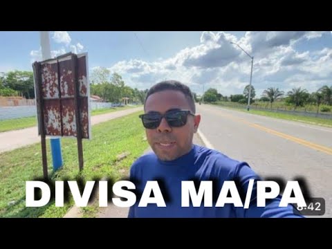 Fui na DIVISA MARANHÃO E PARÁ 🇧🇷 aqui é brasil - Boa Vista do Gurupi / vlog 