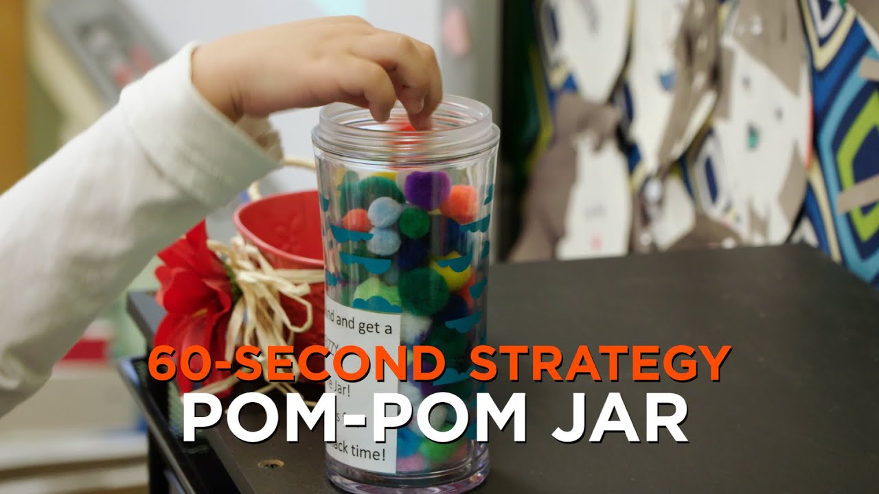 60-Second Strategy: Pom-Pom Jar