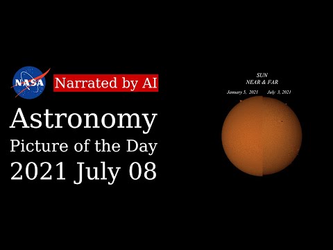 APOD: 2021-07-08 - Perihelion to Aphelion (Narrated by Joanna)