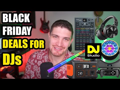 Best Black Friday Deals for DJs 2025 – Lighting, DJ Gear & Software