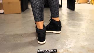 Wmns Dunk Sky Hi Essential "Black" - On Feet Video @ Exclucity