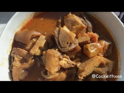HOW TO MAKE COW LEG/FOOT PEPPER SOUP : TIPS AND TRICKS EXPLAINED- COOKWITHXEE.