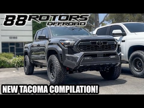 (8) 2G, 3G, & 2024 TOYOTA TACOMAS LIFTED ON WHEELS & TIRES!