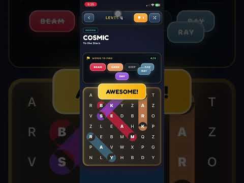 Relaxing Word Search Puzzle