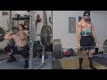 Vlog #49: Front Squat 340lbs x 3x3 | Power Clean 210lbs | Deadlift 475lbs x 5