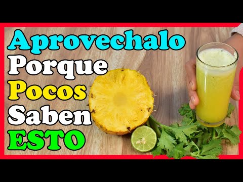 Toma el Zumo de Piña Limón y Apio y desearas haberlo Conocido Antes