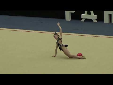 Eva DUHAMEL ballon - 2025 Championnats de France Juniors 13ans