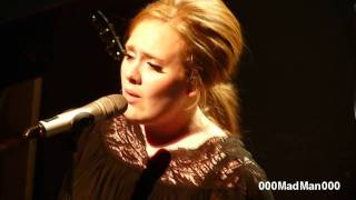 Adele - 11. Right as Rain - Full Paris Live Concert HD at La Cigale (4 Apr 2011)