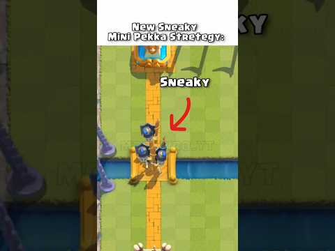 New Sneaky Mini Pekka Strategy 🔥#morteiro_yt