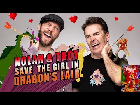 Nolan North and Troy Baker Save the Girl in Dragon's Lair