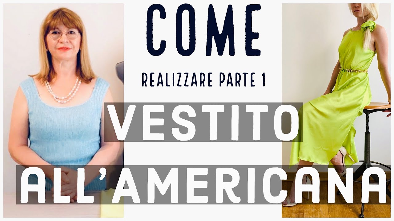 Come realizzare un abito con lo scollo all’americana, Parte 1
