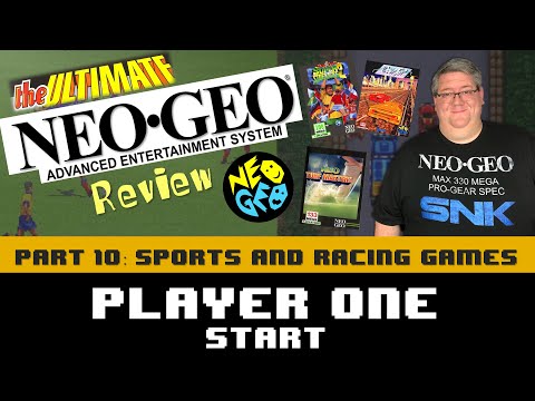 The Ultimate Neo Geo AES Review - Part 10 - Sports and Racing Games
