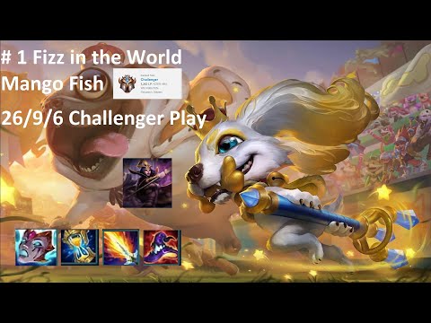 Fizz vs Leblanc 26/9/6 Mango Fish Challenger Play [English Subtitles]