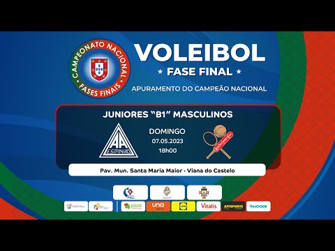 AA ESPINHO x LEIXÕES SC - FASE FINAL JUNIORES "B1" MASCULINOS 2023