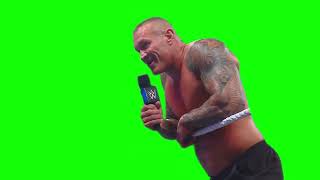 Randy Orton "daddy's back" green screen