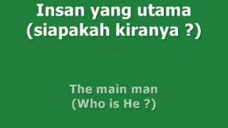 Haddad & Duta - Insan Utama / The Main Man (lyrics)