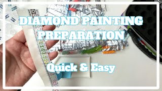 I Need A Break From All These Squares!!! | Diamond Painting Preparation