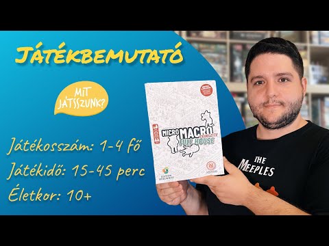 MicroMacro Crime City: Full House társasjáték bemutató - Mit Játsszunk?