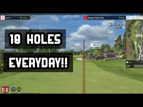 Playing 18 holes every day