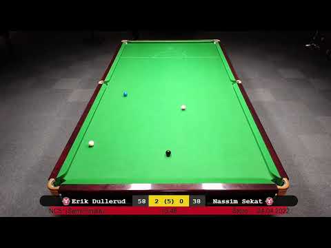 Semifinale NC5 2022: Erik Dullerud vs. Nassim Sekat