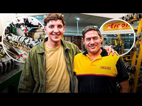 ASI SE HACE UN  CIGUEÑAL DE TC- CIGUEÑALES ERCOLI