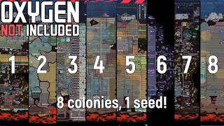 8 players and their colonies, 1 seed! | Chaos Crew Playalong Feb 2023 | ONI