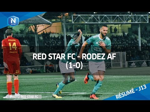 J13 : Red Star FC - Rodez AF (1-0), le résumé