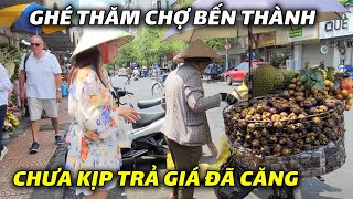 Đi Chợ Bến Thành Sài Gòn - Chưa Kịp Trả Giá Đã Căng❗ Túi Xách Hàng Hiệu Giá Rẻ Bất Ngờ | KT Food