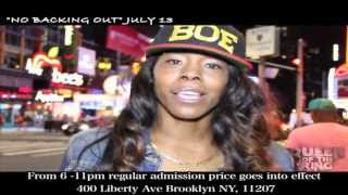 QUEEN OF THE RING presents "NO BACKING OUT" blog
