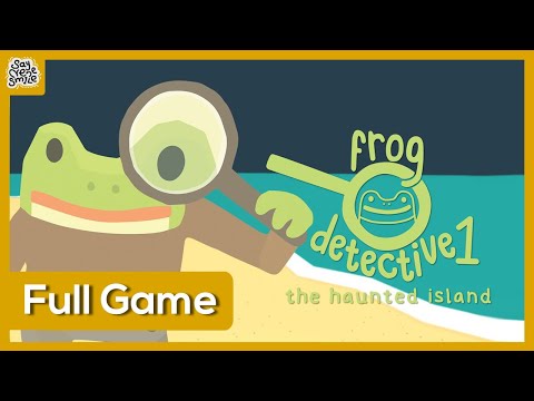 Frog Detective 1: The Haunted Island  //  Full gameplay walkthrough  (No Commentary)