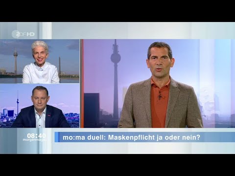 moma-Duell (ZDF): Maskenpflicht ausweiten?