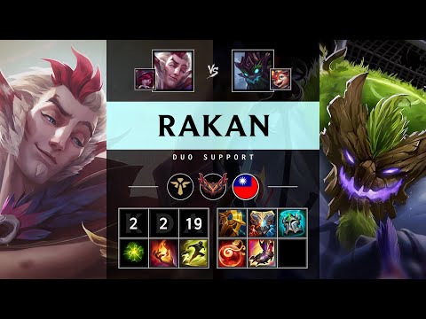 Rakan Support vs Maokai - TW Grandmaster Patch 25.07