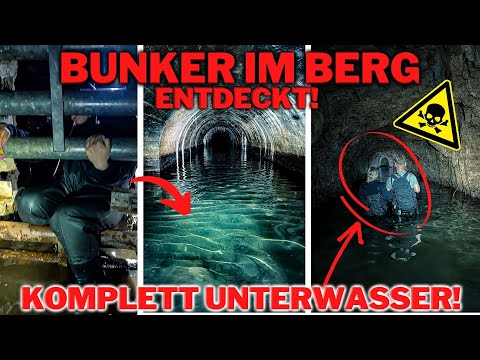 LOSTPLACE // Secret CAVE⚠️in the BERG leads to flooded NAZI TUNNEL! 😱🔍