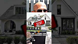 The one thing millionaires value other than possessions #millionaires #shorts #tate