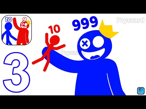 Stick War: Hero Tower Defense - Gameplay Walkthrough Part 3 Level 39-55 Rainbow Friends (iOS,Android - YouTube