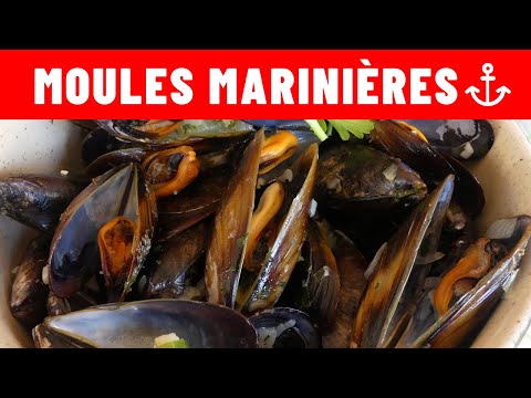 Moules marinières : recette délicieuse réalisée avec amour