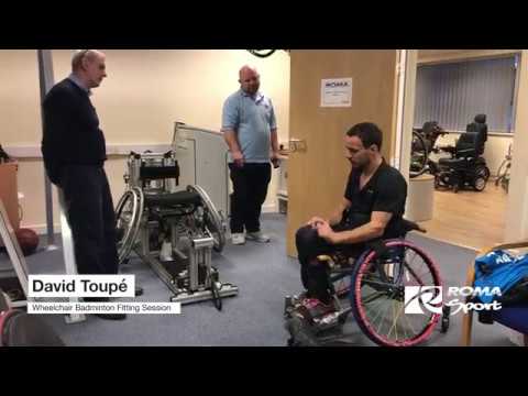 David Toupe Wheelchair measuring video