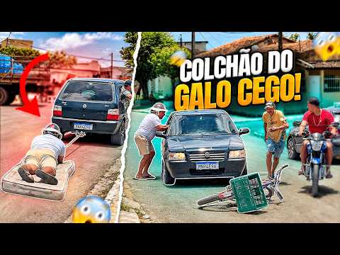FUBOCA SAIU ARRASTANDO O COLCHÃO DO GALO CEGO PELA CIDADE 😆🤣 | GALO CEGO