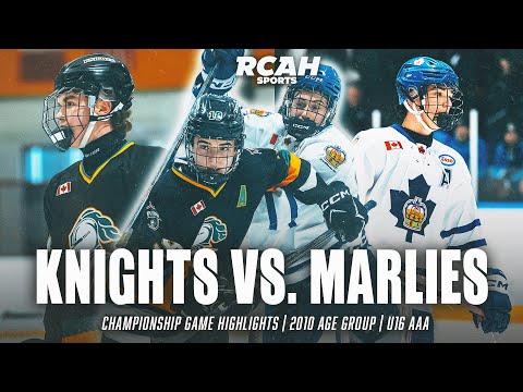 #3 London Jr. Knights Vs. #5 Toronto Marlboros | 2010 U16 AAA | Full Game Highlights