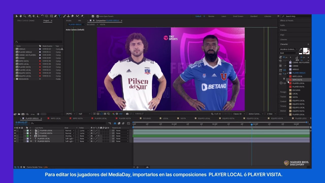 TNT Sports - Broadcast Pack Tutorial
