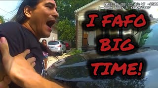 IDIOT wanna be “Frauditor” FAFO and is arrested!