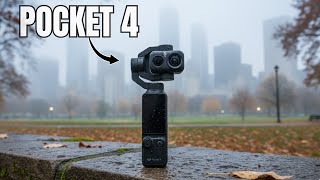 The DJI Pocket 4 is Wild