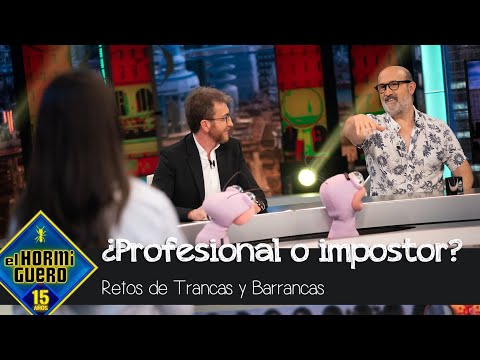 ¿Profesional o impostor? Trancas y Barrancas ponen a prueba a Javier Cámara - El Hormiguero