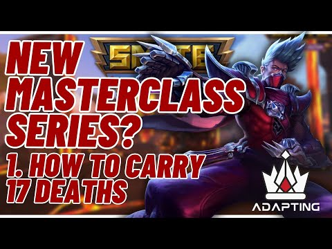 HOW TO CARRY 17 DEATHS - NEW MASTER CLASS SERIES? - Mercury GM Ranked Conquest Jungle Pro SPL