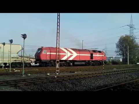 Letzte Anfahrt der DE 13 (BR 1024) der HGK / RheinCargo vor iher Abstellung Oktober 2014