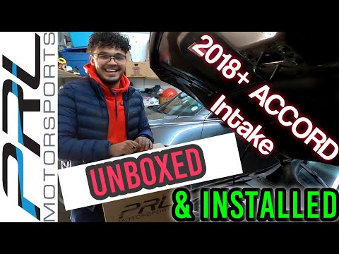 PRL High Volume Intake ACCORD 2.0T 📦 UNBOXED & HOW TO INSTALL