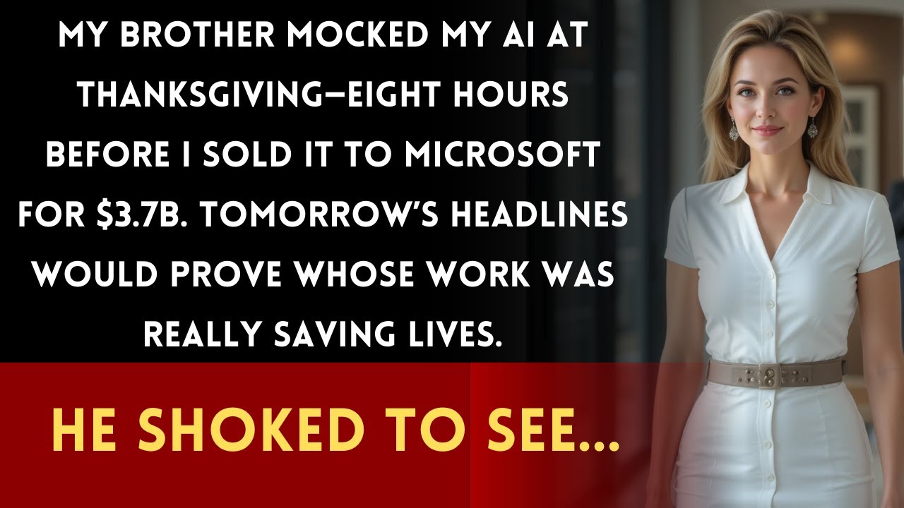 My Brother Laughed at My AI—Then I Sold It for $3.7 Billion
