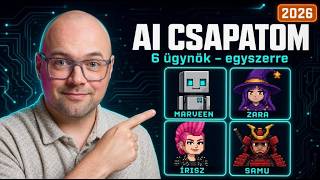 Építettem egy AI csapatot, ami magától dolgozik – Marvin projekt 2026