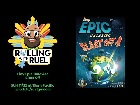 Tiny Epic Galaxies Blast Off Live Play Through